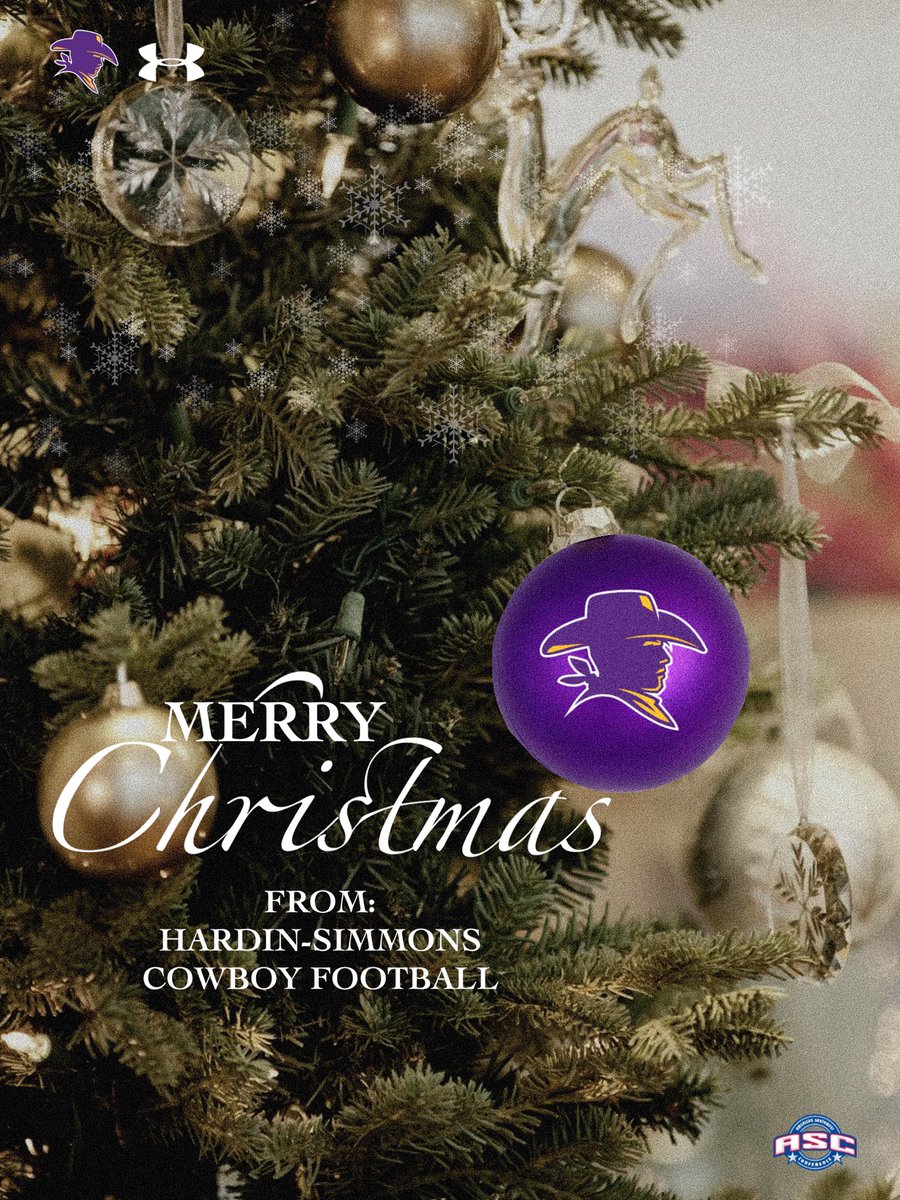 Wishing everyone a Merry Christmas and Happy Holidays from the Cowboy Football family. 🤠 #HOOYAH