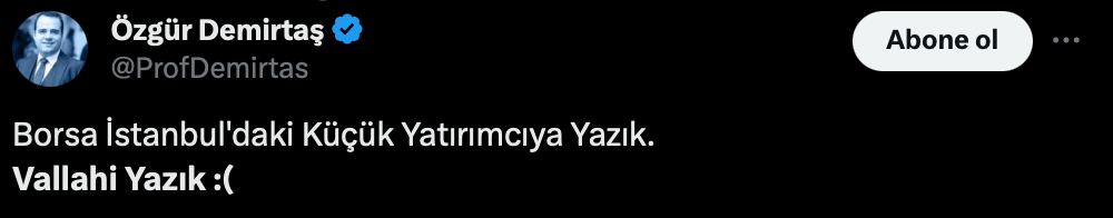 Özgür Demirtaş'ın Borsa hakkındaki yorumu 👀 

#hisse #bist100 #bist #BorsaKahini #BorsaIstanbul #Ekonomi #haber #SONDAKIKA #DolarTL #dolar
