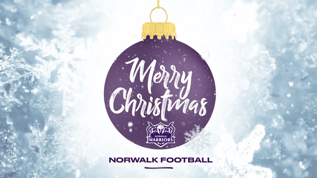 Merry Christmas and Happy Holidays from our football family to yours!

#Warriors⚔️