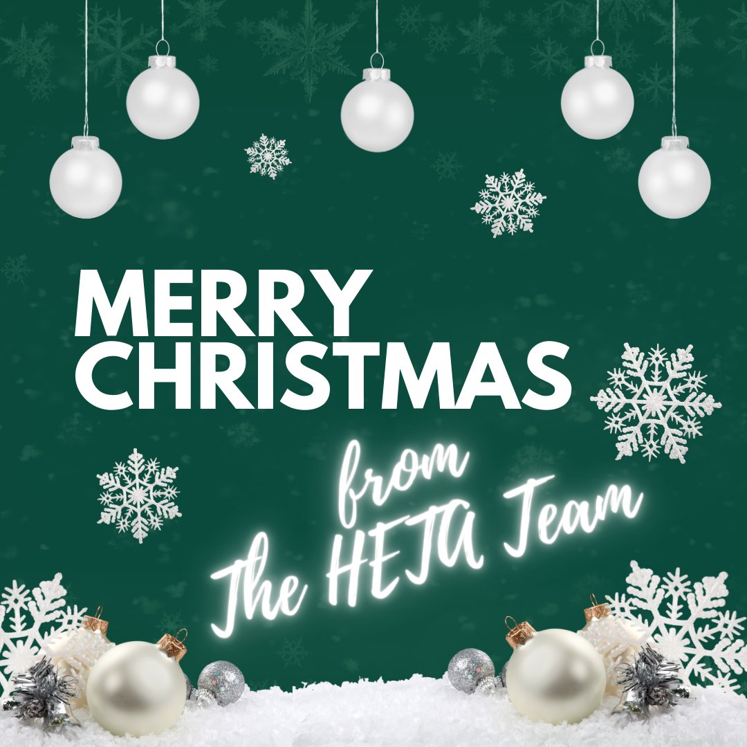 Merry Christmas from everyone at HETA🎅 We hope everyone is having a wonderful day so far and enjoys the rest of the festive period!