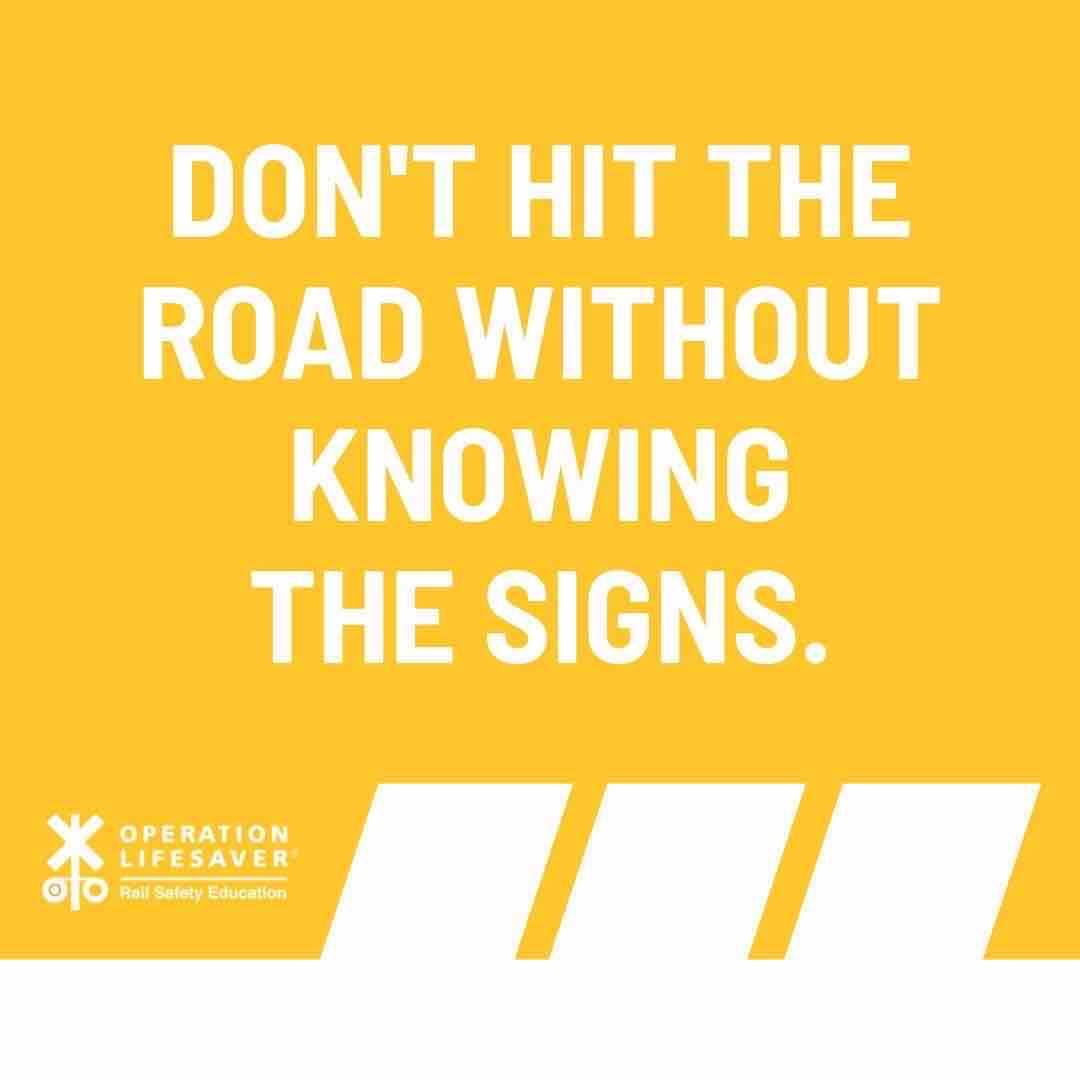 If you’re traveling for the holiday be sure when you #SeeTracksThinkTrain