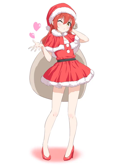キタサンタ! ギリギリセーフ…  #ぼっち·ざ·ろっく