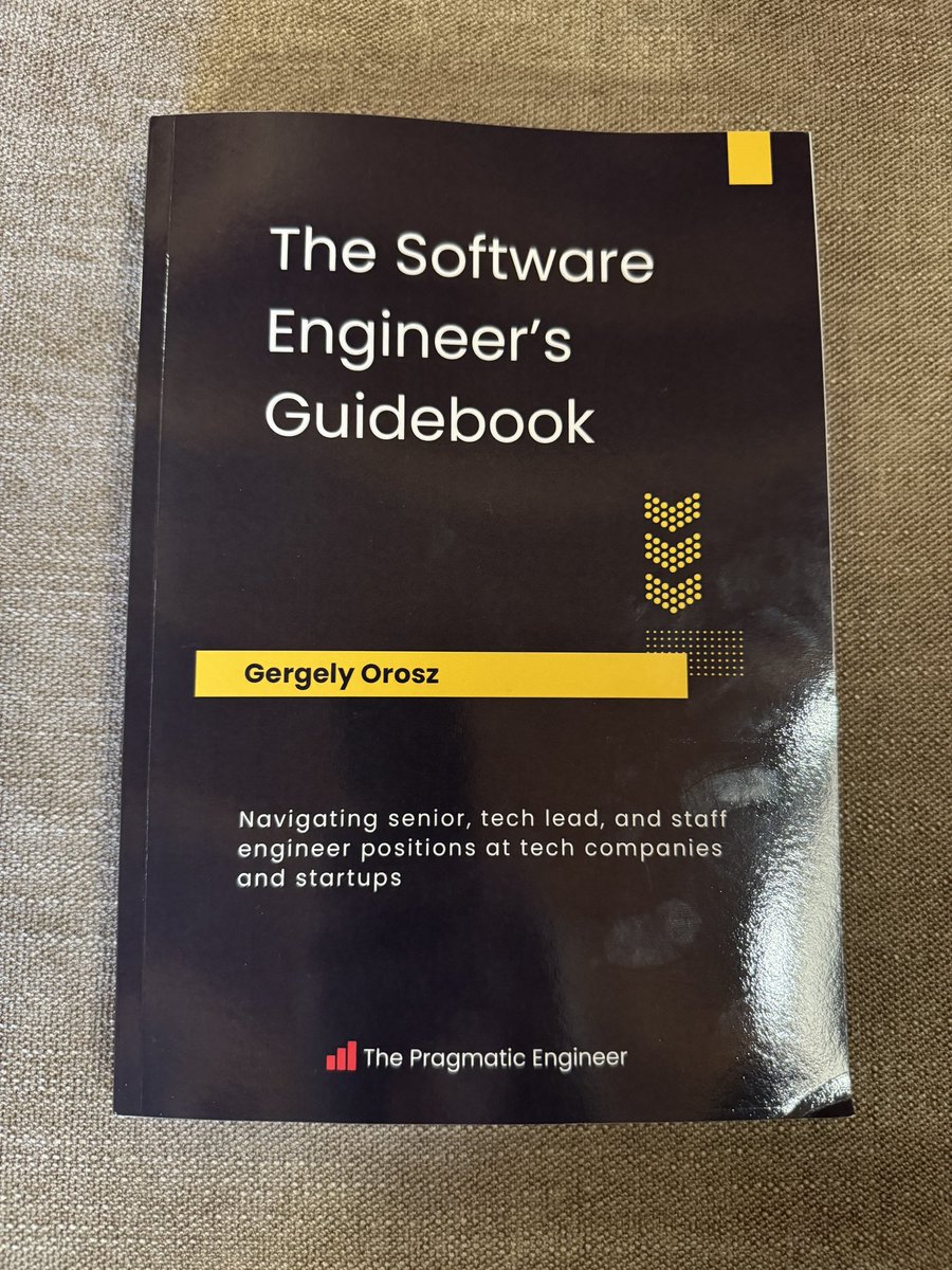 Johan Meiring (@johanmeiring) on Twitter photo Got this for Christmas, all the way from Canada. Hoping to up my career progression game significantly with the help of this one. <a href="/GergelyOrosz/">Gergely Orosz</a> Got this for Christmas, all the way from Canada. Hoping to up my career progression game significantly with the help of this one. <a href="/GergelyOrosz/">Gergely Orosz</a>