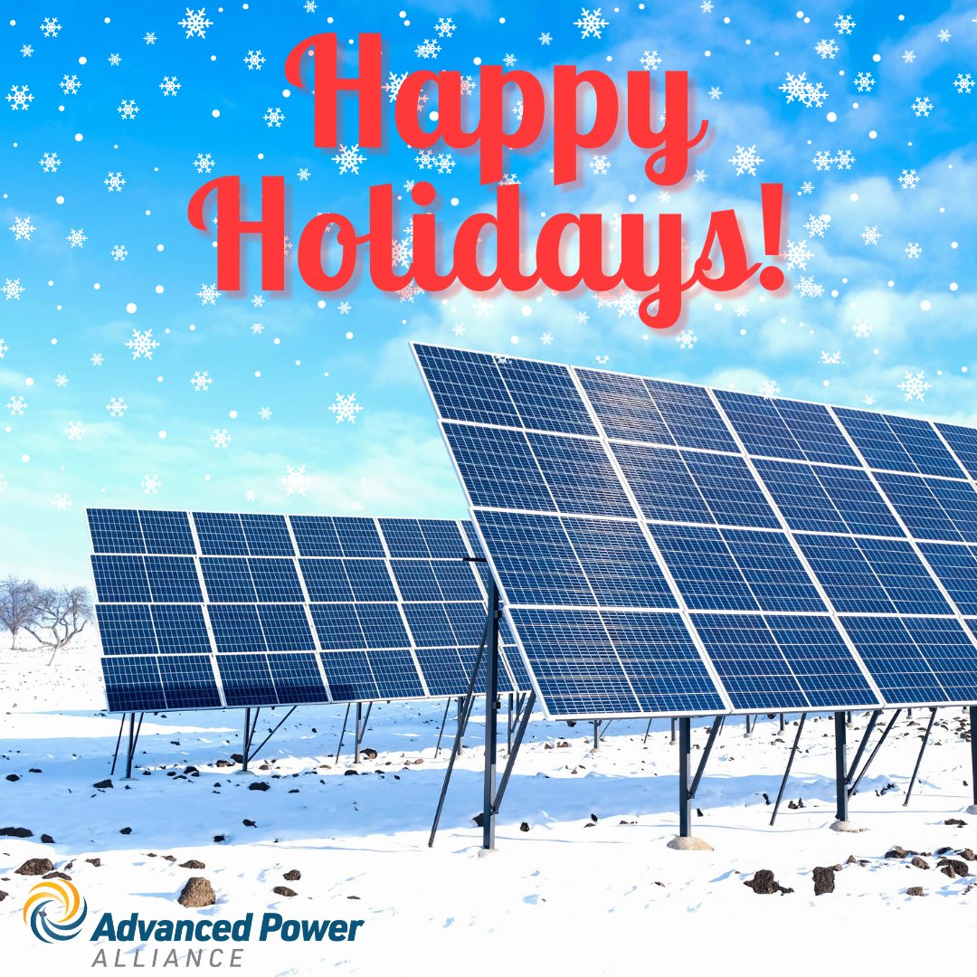 Advanced Power Alliance wishes you and yours a #HappyHolidays!