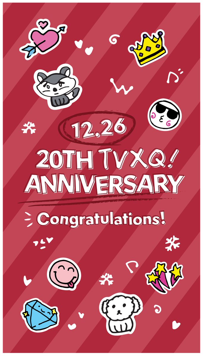 TVXQ! Debut 20th Anniversary 12.26 Congratulations!

#동방신기 #TVXQ! #東方神起
#유노윤호 #UKNOW #최강창민 #MAXCHANGMIN
#TVXQ_20n2 #20n2