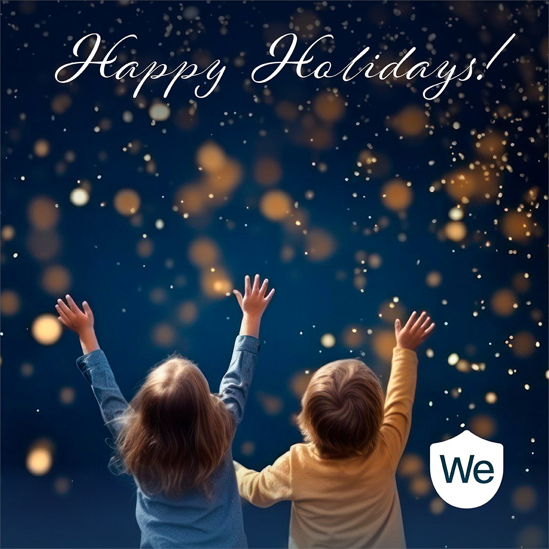 Happy Holidays from We Insure! 

We want to take a moment to thank you for your trust and support throughout the year. We are grateful for the opportunity to serve you and your insurance needs. 

We hope that today is filled with warmth, love, &amp; joy for you and your loved ones.