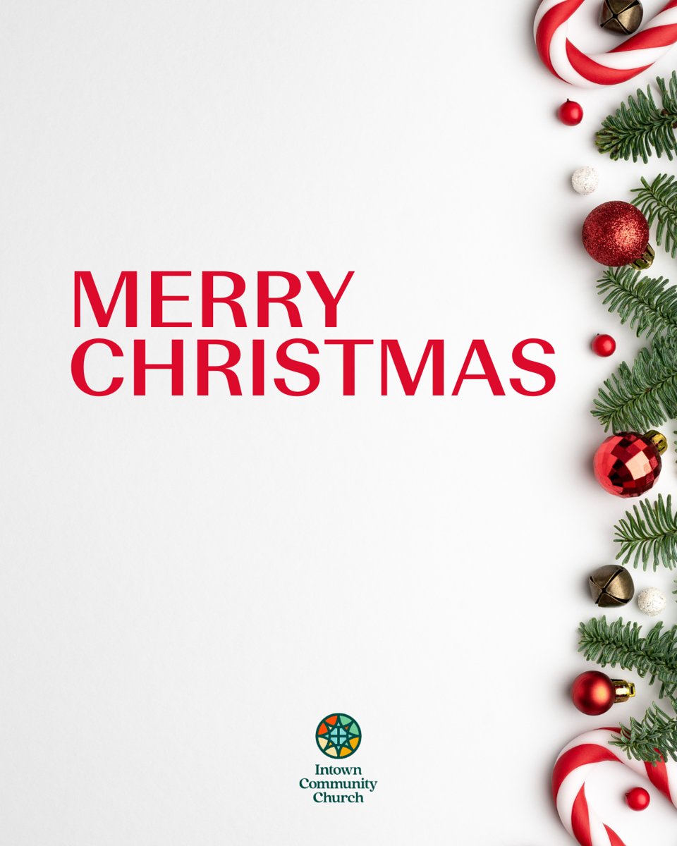 Intown_Church's tweet photo. Warmest holiday wishes! May your Christmas be filled with joy and wonder.
#IntownChurchATL #IntownCommunity #MerryChristmas https://t.co/GONTwYANV1