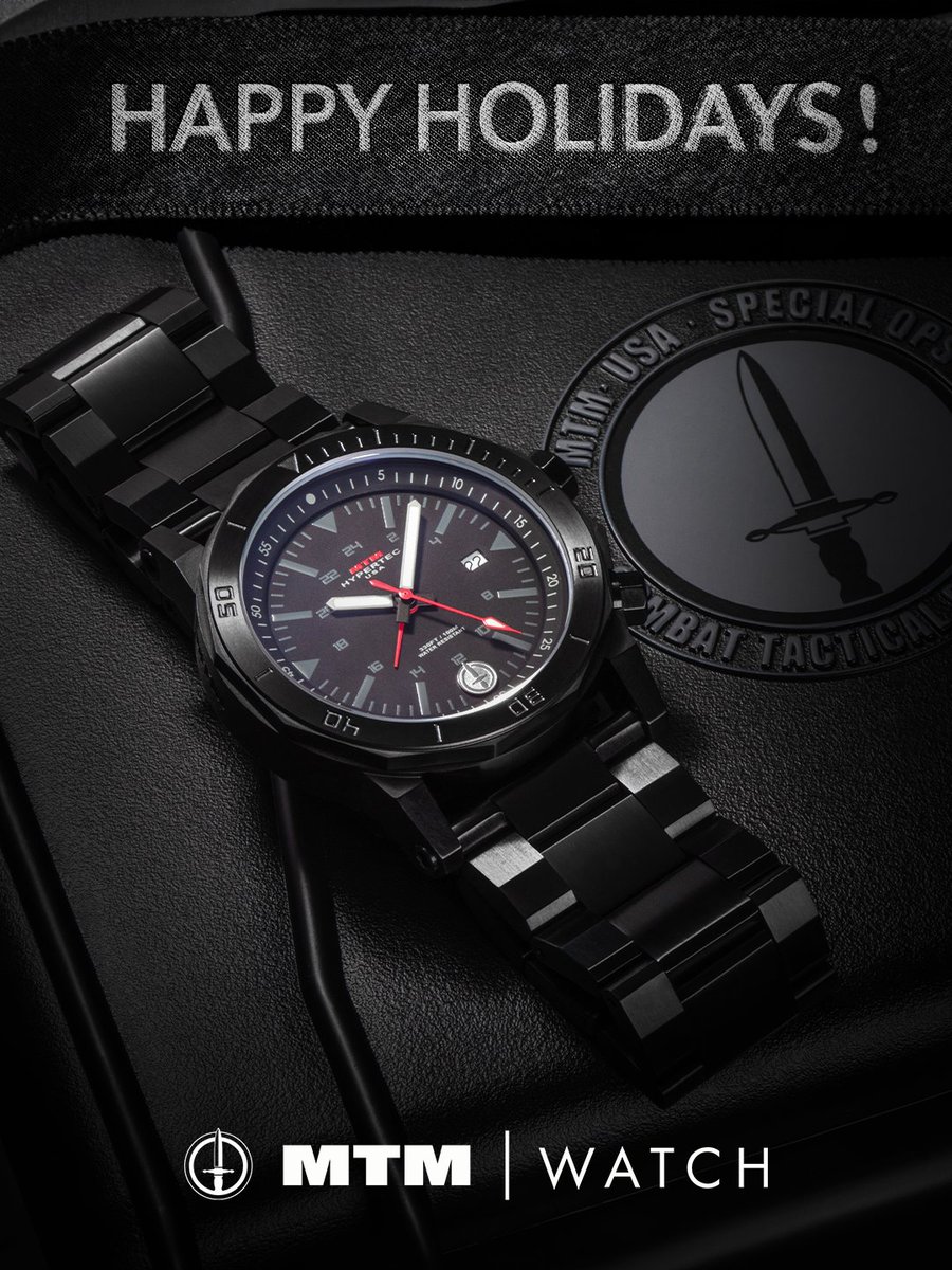 MTMSpecialOps's tweet photo. We would like to wish everyone a Happy Holiday season. Stay safe and thank you for following our journey.
.
.
.
#MTMWatches #Timepiece #Specialops #Builtforaction https://t.co/eqDtaqyCUo