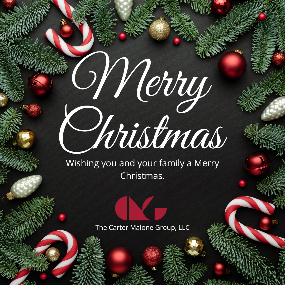 cmgpr's tweet photo. Spreading holiday cheer with The Carter Malone Group. 🎄❤️ 

Wishing you a Merry Christmas filled with joy, love and unforgettable moments. 
#MerryChristmas  #SeasonsGreetings #CMGPR https://t.co/rEFnMuA8em