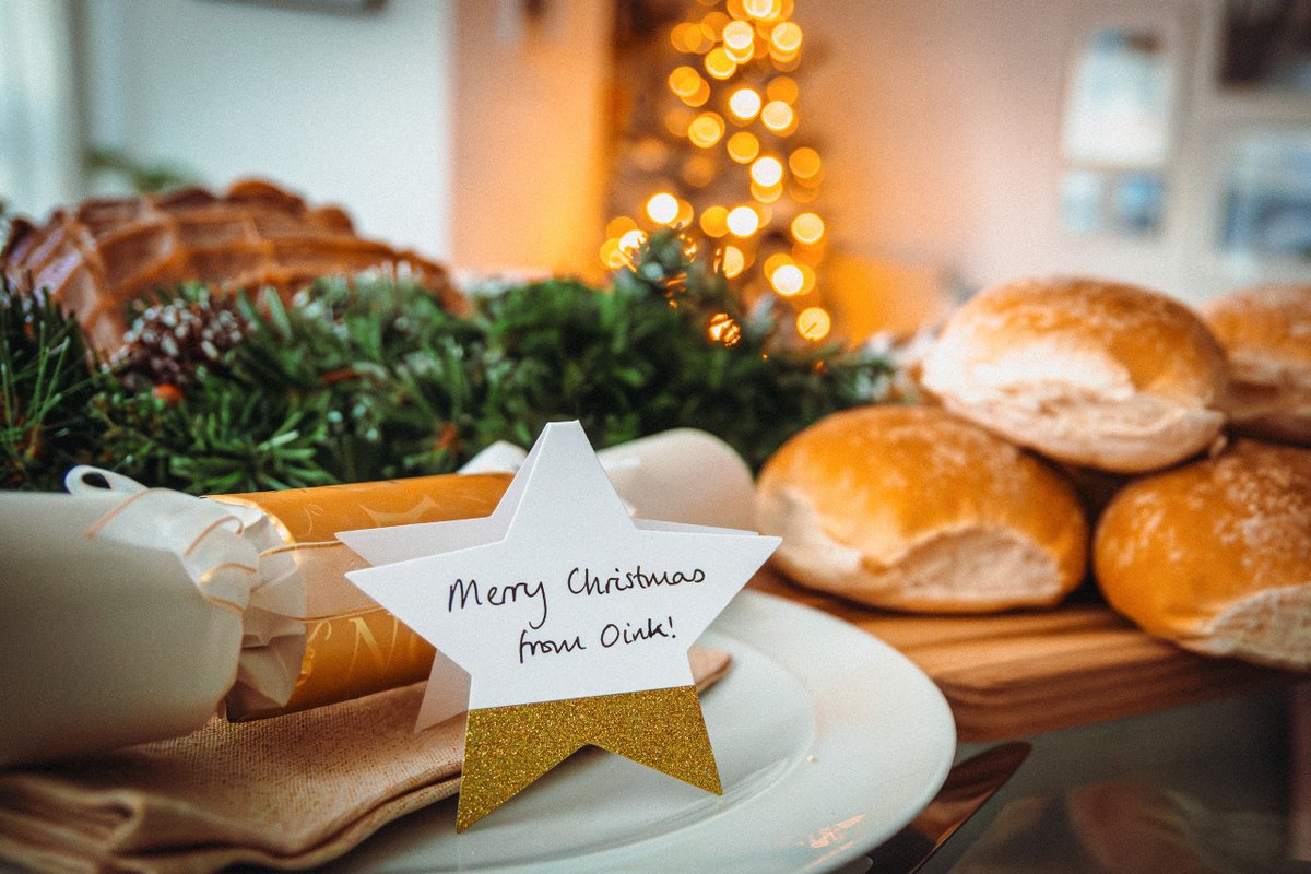 🎄🎅Merry Christmas from all of us at Oink!

We hope you all enjoy celebrating with your friends and family. We look forward to seeing you all on the 27th for the last few days of our Christmas menu.