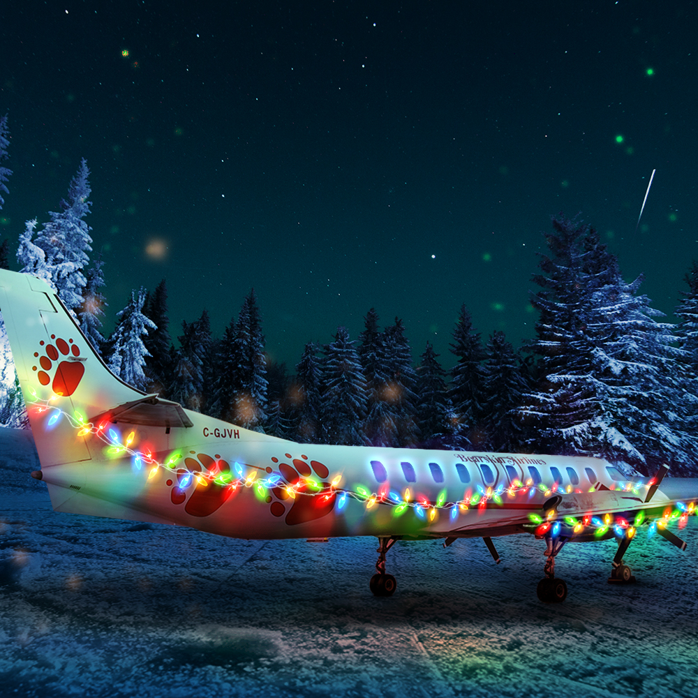 🎄✨ Wishing You a Merry Christmas from all of us at Bearskin Airlines! 🎄✨ 

Thank you for choosing Bearskin Airlines to be a part of your journey, we are honoured to be a part of your travels.✈️

#MerryChristmas #BearskinAirlines #SeasonsGreetings #HappyHolidays #JingleBells