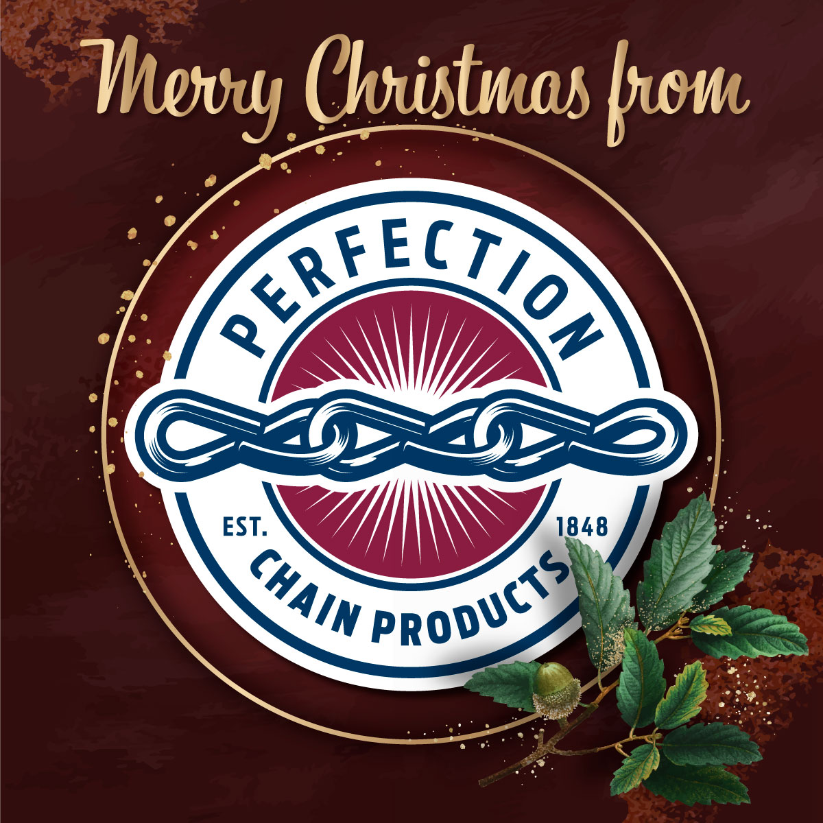 Here’s wishing you a safe and enjoyable holiday season and a healthy and prosperous 2024.

We truly appreciate the continued opportunity to provide quality service!

From all of us… Merry Christmas and Happy New Year!

The Perfection Chain Product Team