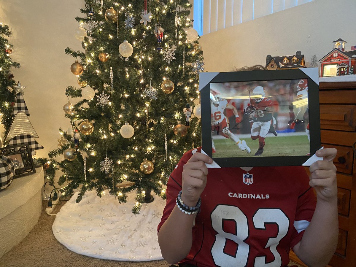 Teenagers.  🙄 You can’t see it, but Evan was super excited when he opened up his <a href="/_GDortch/">Greg Dortch</a> signed photo.  Merry Christmas, bird gang!  #BirdGang  <a href="/_GDortch/">Greg Dortch</a>
