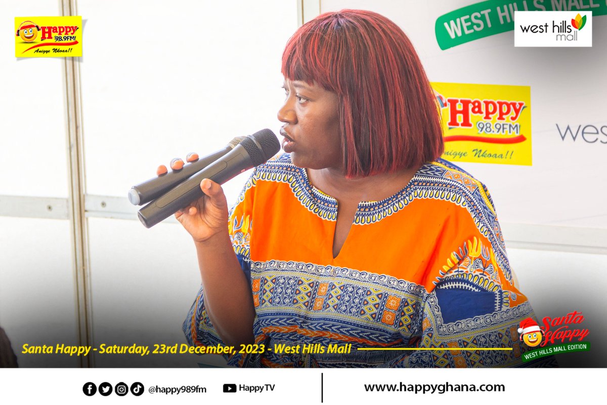 HAPPY989FM's tweet photo. Great Story time it was with @amansanobiba, @EuniceTornyi and #SantaHappy!
Children had the opportunity to discover some traditional kitchen items and listen to some interesting stories.
#WestHillsMall
#MerryChristmas
#HappyNewYear
#HappyGhana https://t.co/rPGSwAqNjz
