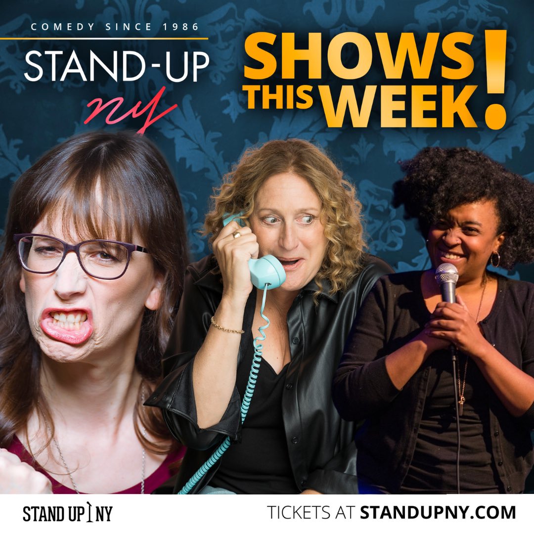 🎄💝JOIN US this Holiday Week for some laughs, giggles, and maybe even chuckles!!🎁❄️ 🎟️TICKETS🎟️ and ✨LINEUPS🎉 at standupny.com/upcoming-shows…