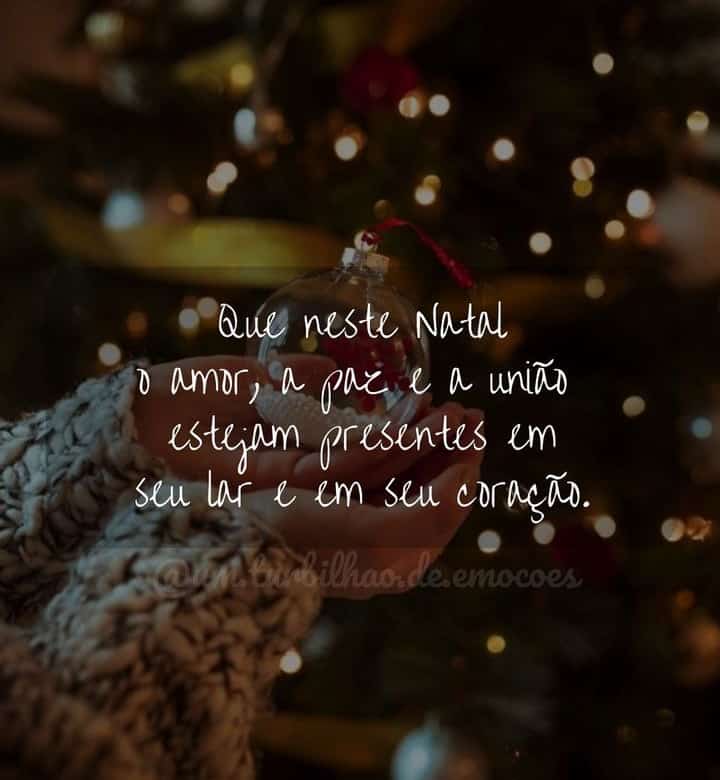 Feliz Natal.
