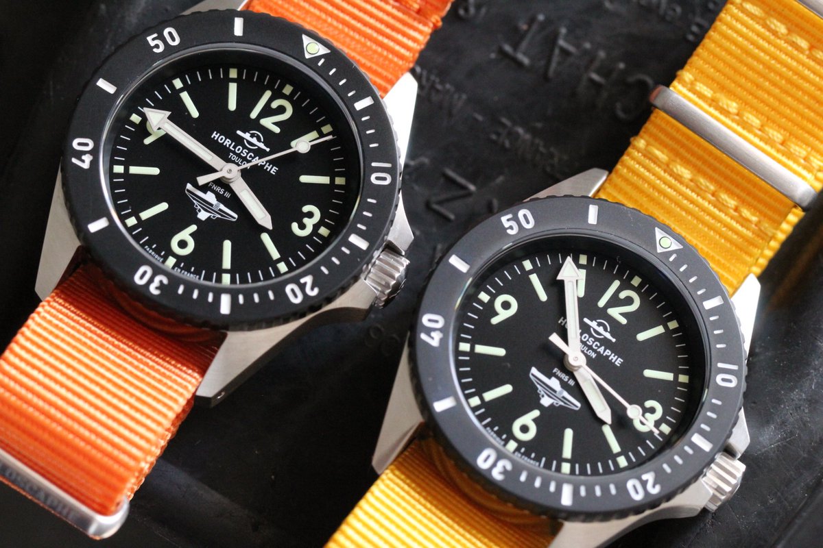 horloscaphe's tweet photo. #horloscaphewatches #independantwatchmakers #militarywatches #militarydivers #madeinfrance #swissmovement #saphirglass #natostrap #nageurdecombat #mediterranee #borddemer #wr300m #watchfans #watchadict https://t.co/4v7VueLnCu