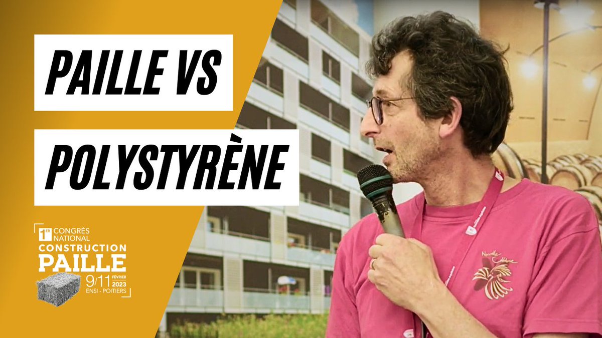 ConstructPaille's tweet photo. 🎁 Pour Noël, on vous offre la 3ème conférence du Congrès Paille 2023 « Paille vs polystyrène : une étude comparative du projet passif Les Jardins Clémenceau » : https://t.co/UfD7xVmCGF

#constructionpaille #matériauxbiosourcés #congrèsnationalconstructionpaille #batimentdurable https://t.co/1YGfbHKdGV
