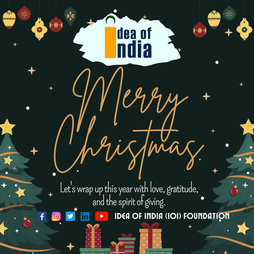 'May your Christmas sparkle with moments of love, laughter, and goodwill.' 
#MerryChristmas #HappyHolidays #JoyfulSeason #FestiveCheer #SeasonsGreetings #CelebrationTime #SpreadLove #ChristmasMagic #FamilyTime #GoodWishes #PeaceOnEarth #JingleAllTheWay #ChristmasJoy