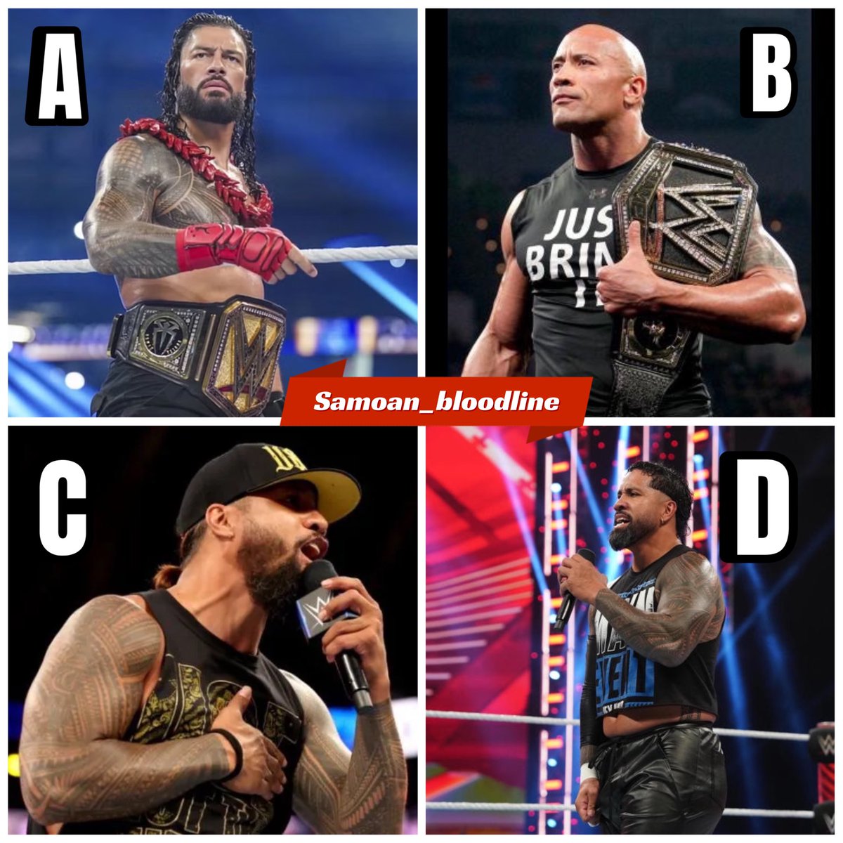 wrestlingevent_'s tweet photo. Which is better than the anoai family?🇼🇸

#romanreigns #samoa #bloodline #samoantattoo 
#tribalchief #tribal_chief660 #theheadofthetable 
#therock #jimmyuso #jeyuso #wweraw #smackdown https://t.co/DoKxKvL2Eb