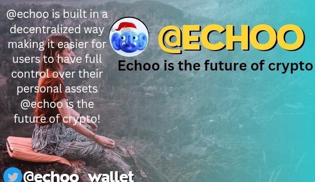 NaomiOseni28873's tweet photo. I don't about you but I can only invest with projects that gives me full access to my assets and funds @echoo is built in a decentralized way making it easier for users to have full control over their personal assets #echoo is the future of crypto!
#blockchain #Crypto https://t.co/RNJABNVHi6