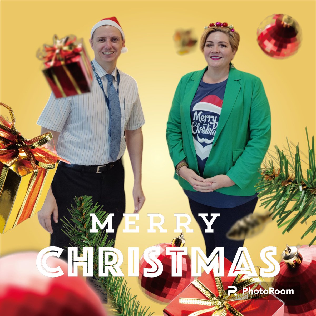 UnitedSafetyTo1's tweet image. Merry Christmas from the United  BNE team. 🎁⛄🎅

Stay safe 

#teamBNE