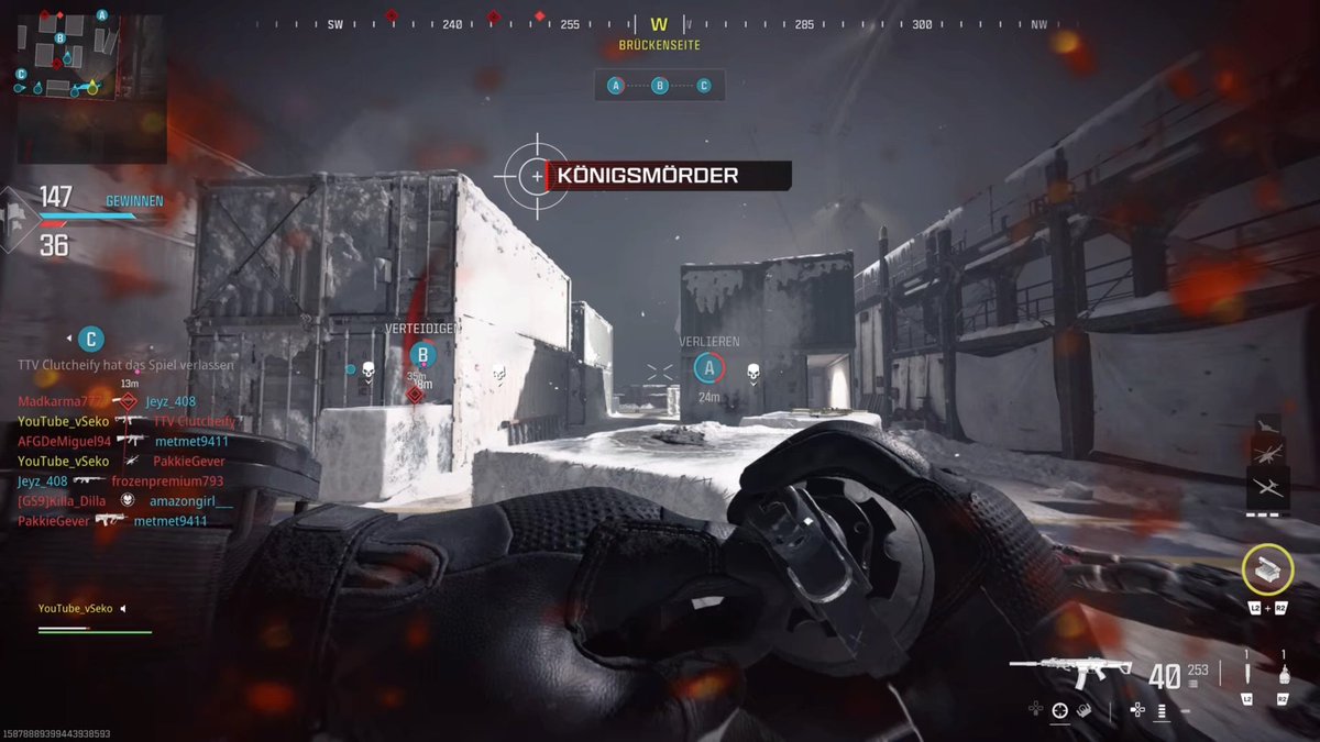 vSeko10's tweet photo. It's funny to play against another RBer and most of them camping in the Spawns for they cheap streak, nearly double Nuked him, maybe next time leave in the Pregame Lobby. #MW3 https://t.co/svD3sWmreD