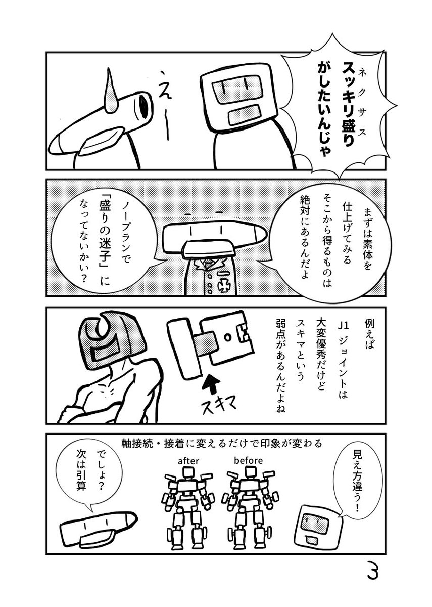 30MM ・シルエット考察①
2/3 
