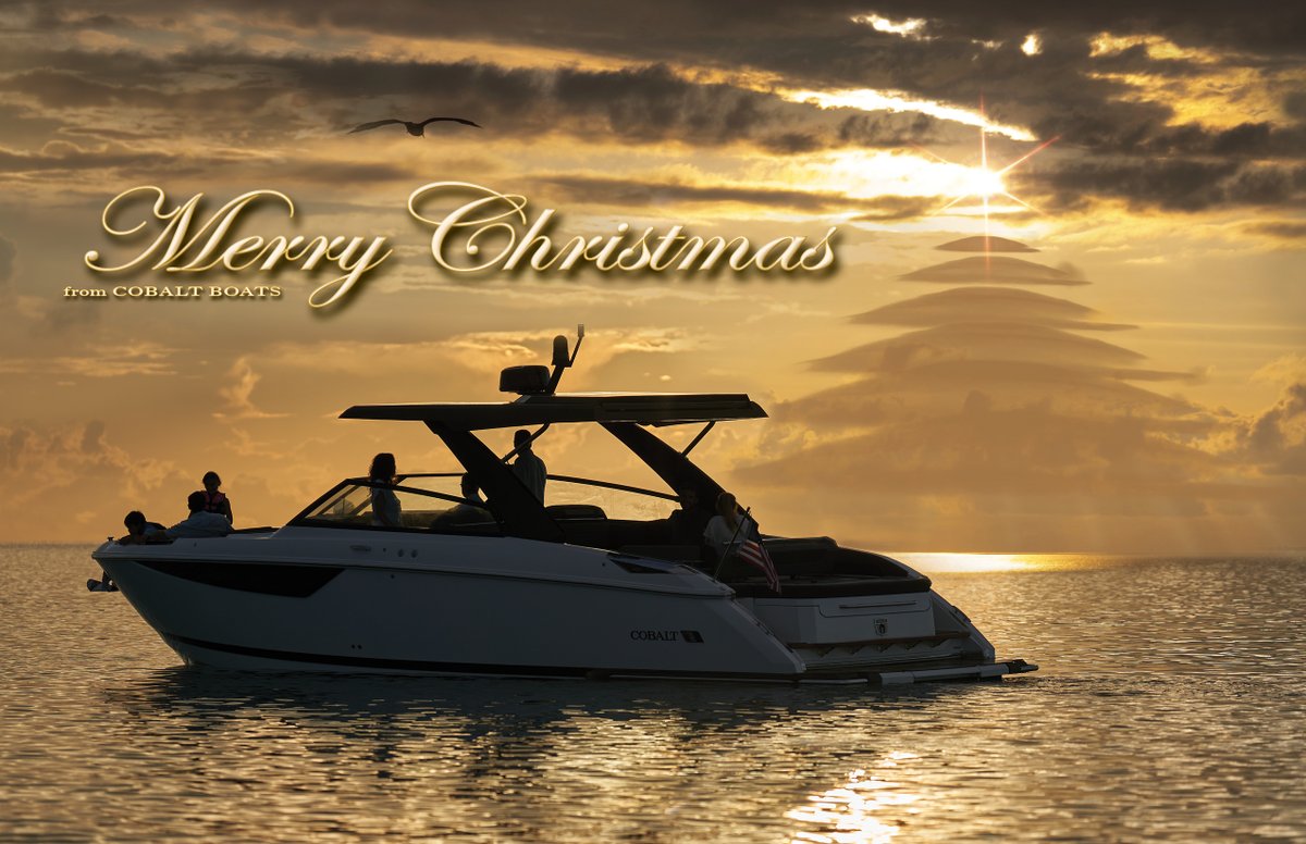 Embrace the season's joys, deck your halls with delight, and treasure the moments of togetherness. We wish you a holiday season that leaves a wake of happiness in every day that follows. 

Merry Christmas from Cobalt Boats!

#ExperienceExtraordinary #CobaltBoats #Christmas