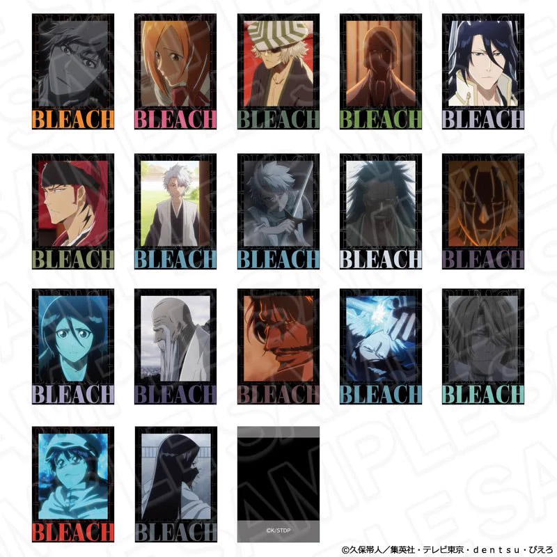 BLEACH POP UP SHOP インスタントフォト風ブロマイド 46枚 TVアニメ