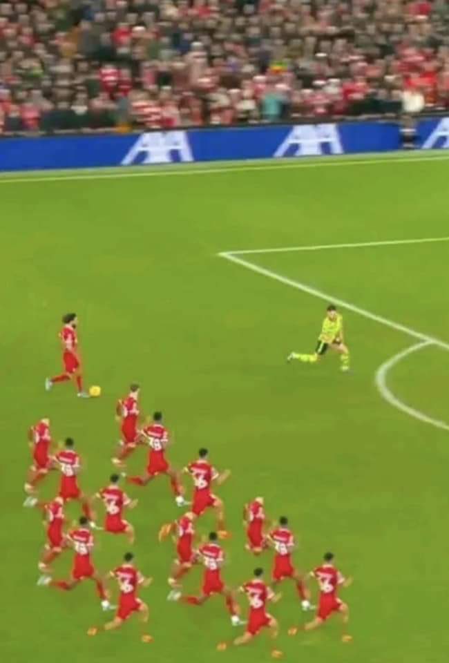 Liverpool missed this chance