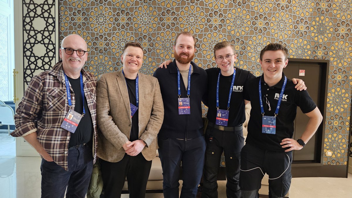 The amazing team of <a href="/NRKno/">NRK</a>, led by Hans Sollbakken, who will cover the World Rapid and Blitz 2023 keeping <a href="/MagnusCarlsen/">Magnus Carlsen</a> in focus! Their coverage is always extraordinary and there is a lot to learn from this team of dedicated individuals.