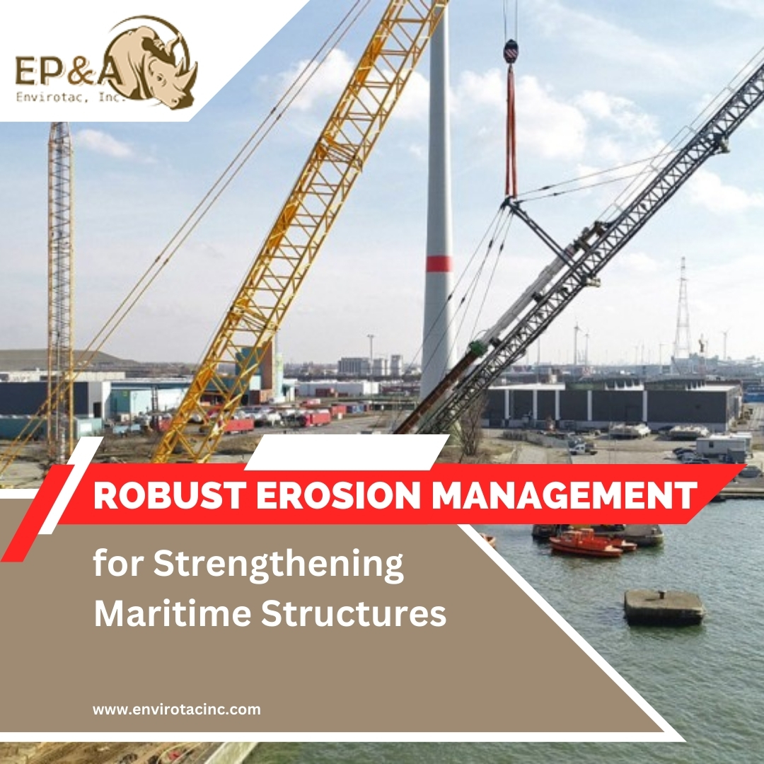 Envirotac's tweet image. Safeguarding our coastal treasures is non-negotiable. Uncover the Importance of safeguarding project foundations and the revolutionary Erosion Control Plus by EP&amp;amp;A Envirotacinc. 🌊🏗️ Cost-effective and enduring solutions await your marine projects. #MaritimeProtection #envirotac