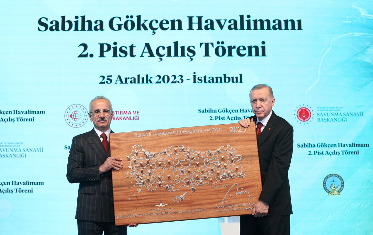 tcbestepe's tweet photo. “Sabiha Gökçen Havalimanı, yeni pistle birlikte yıllık 85 milyon yolcuyu ağırlayabilecek” https://t.co/PI76HMevVI https://t.co/6Ac5eDuAog