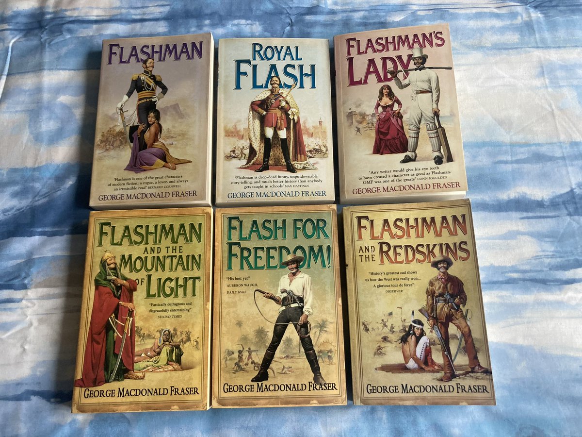 FlukeandTash's tweet photo. Happy Christmas y’all 🎄🎅 Looking forward to a few days reading 📖 First 6 books in a set of 12 from the excellent Flashman books 📚 #harryflashman #theflashmanpapers #christmasreading #Bookworm #readingcommunity #readinglist https://t.co/BkUWdyCmcu