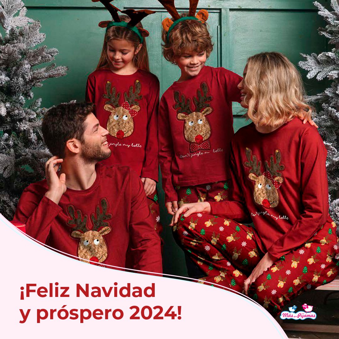 MasquePijamas's tweet photo. 🎄 FELIZ NAVIDAD 🎄
✨ Os deseamos un feliz 2024, lleno de alegría y momentos cálidos ✨
.
.
#masquepijamas #pijamas #nuevacoleccion #pijamasmujer #regaloideal #regalo #homewear #pijamasnavidad https://t.co/Cv89YN4taT