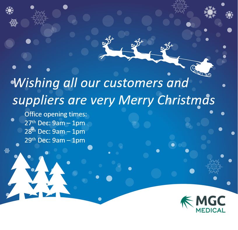 MgcMedical's tweet photo. Wishing you all, a very Merry Christmas and a Happy New Year
Please note our opening times for the Christmas week. We return to our normal operating times on Tuesday, 2nd January 2024. https://t.co/ueUCinxQ9q
