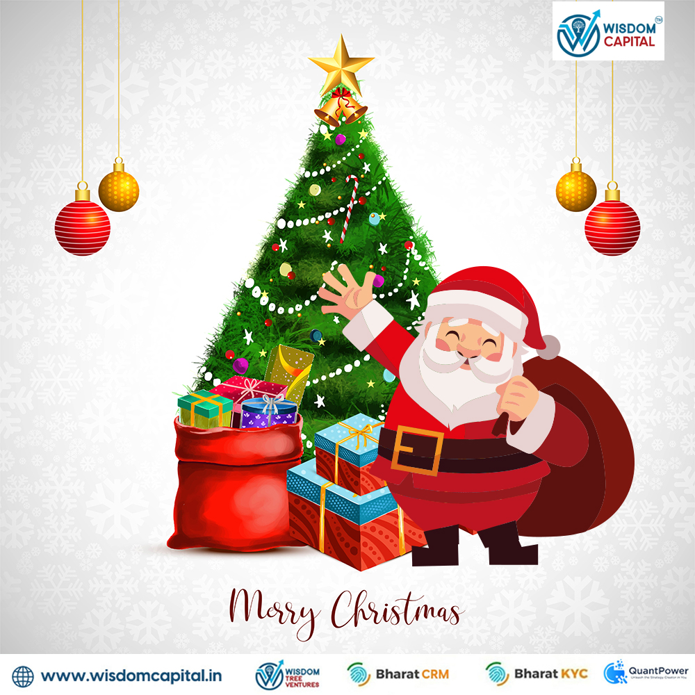Season's Greetings from all of us at Wisdom Capital! Wishing you and your loved ones a Merry Christmas filled with joy, laughter, and prosperity. May the coming year be abundant with success and opportunities.