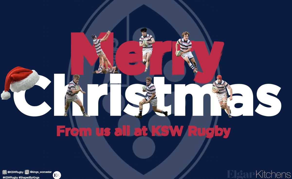 🔴🎄🔵 𝗠𝗲𝗿𝗿𝘆 𝗖𝗵𝗿𝗶𝘀𝘁𝗺𝗮𝘀 🔵🎅🏻🔴

#KSWRugby | <a href="/KSW_Sport/">King's Worcester Sport</a> | <a href="/Old_Vigornians/">Old Vigornians</a> | @NextGenXV