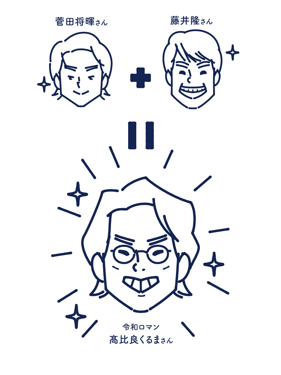 昨日M-1を見ながら「この令和ロマンのくるまという方は菅田将暉と藤井