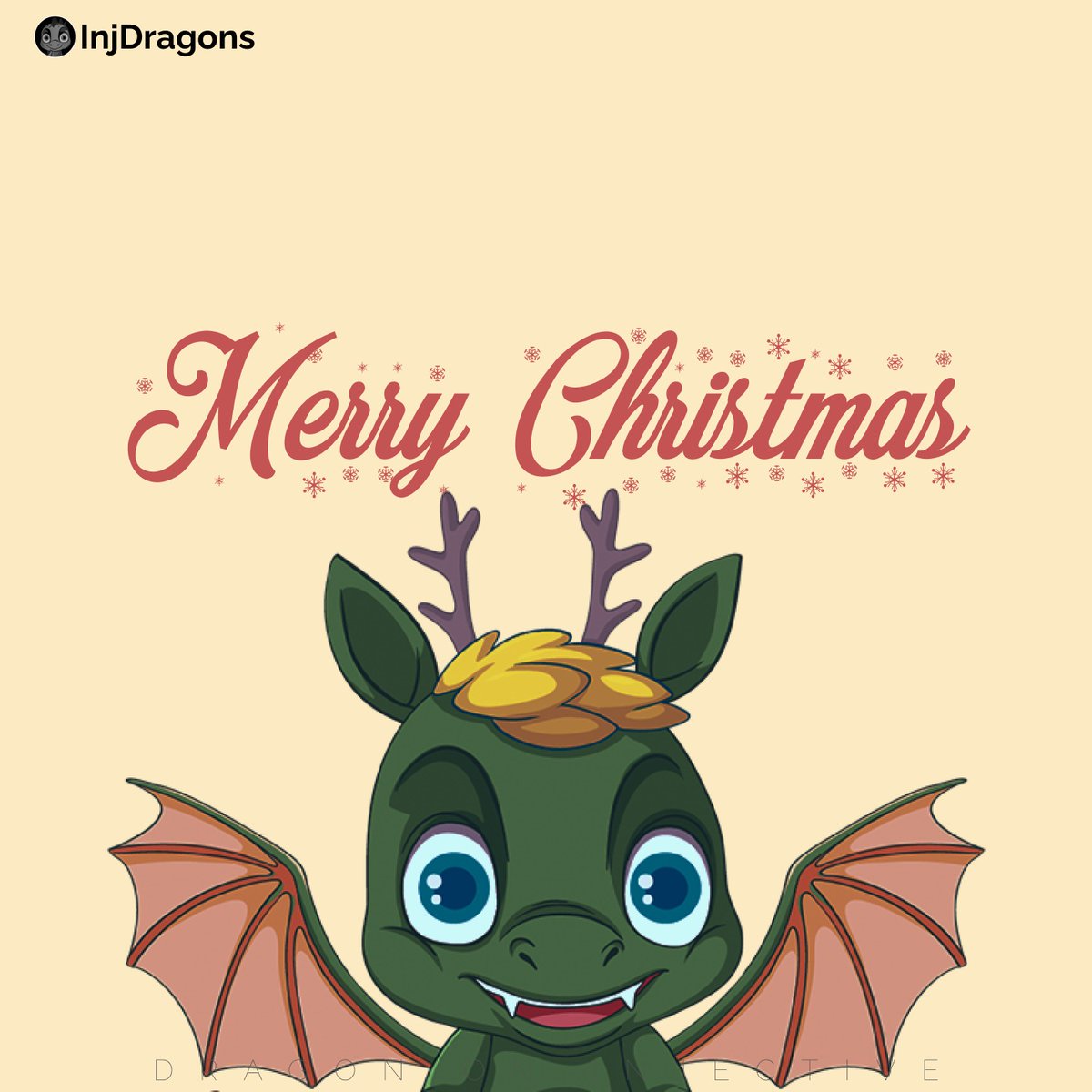 dragons_inj's tweet photo. Merry Christmas to all Dragons! 🎉🐉✨

To celebrate, we're gifting 1 $INJ to two lucky dragons!

🎁 To enter:
-Follow @dragons_inj 
-Like and retweet this post.
-Tag three friends.

This lasts for 6 hours! 

🕰 Let the festive vibes begin dragons! #Ninjas https://t.co/4qoKQO1fcp