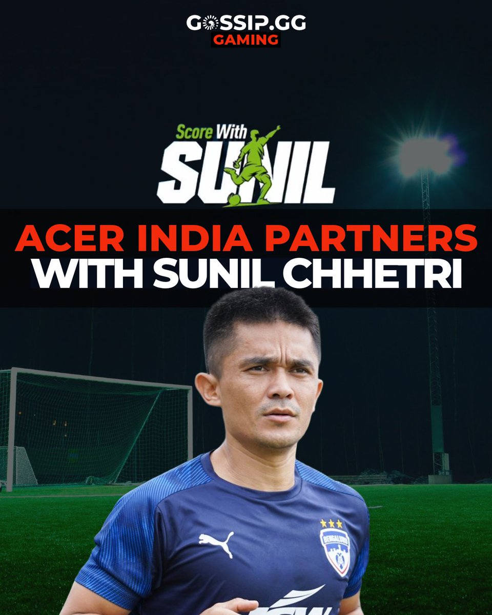 WIN BIG WITH 'SCORE WITH SUNIL!' ⚽

The Winners Of 'Score With Sunil' Campaign To Receive An Acer Gaming Laptop, Acer Accessories And Merchandise
🔗 gossip.gg/gaming/news/ac…

#Acer #AcerIndia #ScoreWithSunil #Gaming #GossipGG