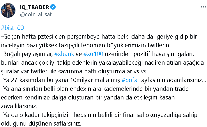 iq_matriks's tweet photo. #XU100 
-Demek ki 1. yada 2. seçenekler uygunmuş sizin için.
-Tabi terbiye takınıp tartışmak zordur, hele bir de foyalar ortaya dökülürse korkusu mahvetti dimi sizi?

#bist100 #borsa Borsa İstanbul #viop30 #zoren #kontr #sasa #smrtg #UX500 #GUBRF #astor #yeotk #halkaarz #sasa https://t.co/hNT3cwsLP3