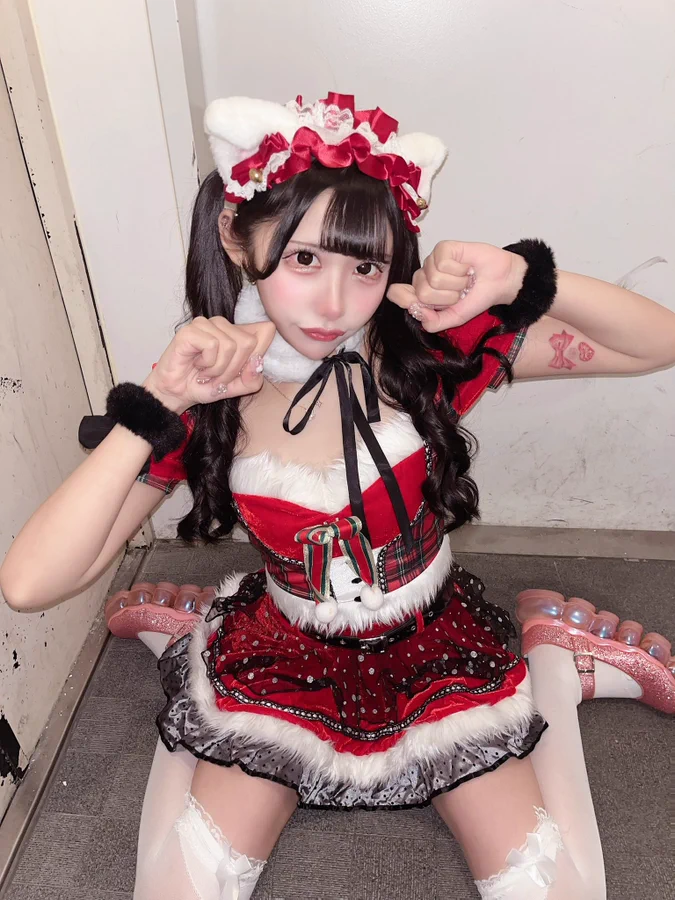 Asian girl Christmas costume