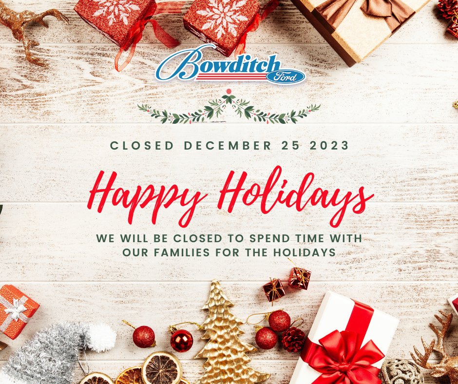 We will be closed on December 25th! We apologize for any inconvenience!