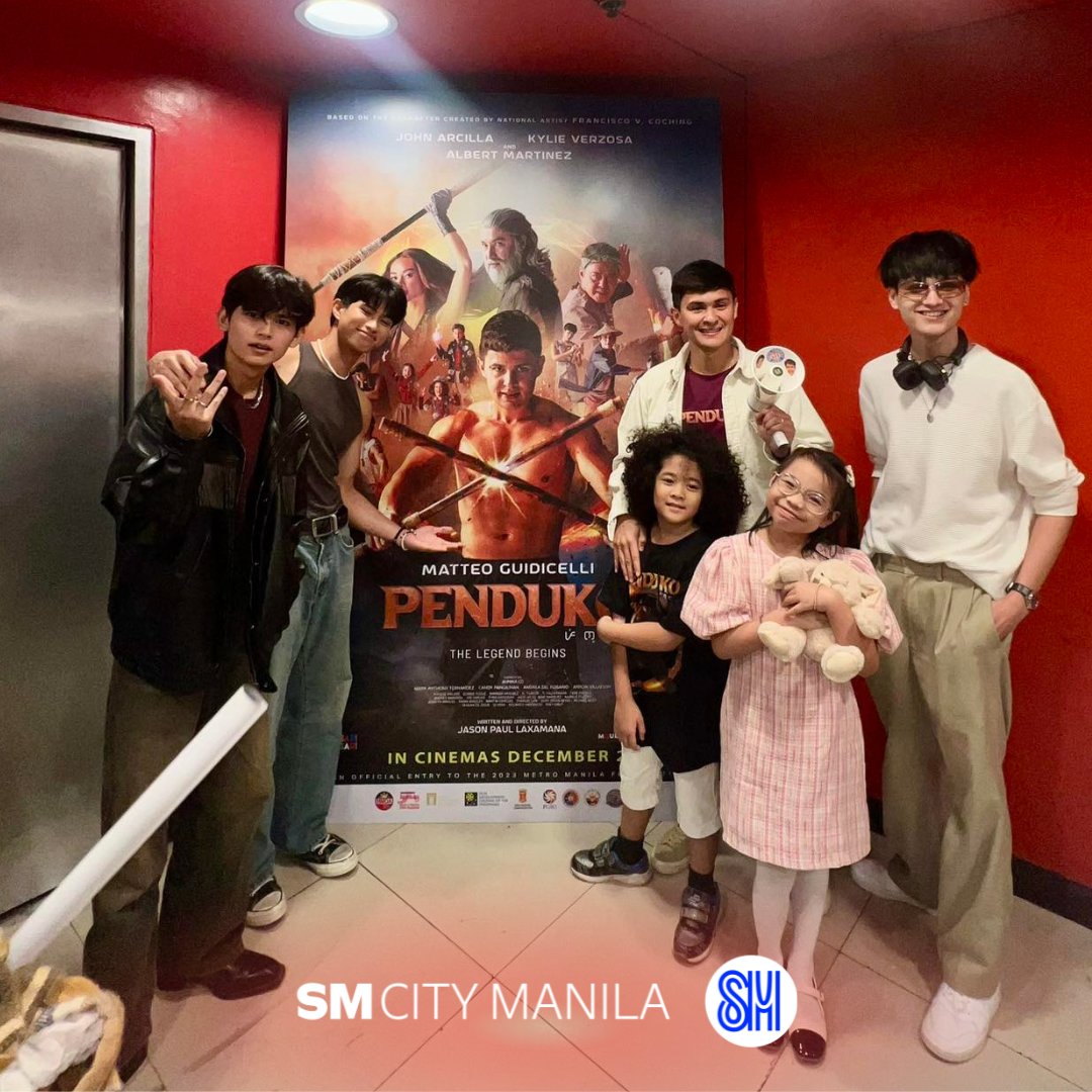 smcity_manila's tweet photo. Humanda 'kad Penduko nation dahil nandito na si Penduko sa SM City Manila!

Tara at Panoorin ang 2023 MMFF entry, "Penduko," now showing here at SM Cinema Manila!

BUY YOUR TICKETS NOW!

#EverythingsHereAtSM
#Penduko #PendukoAtSMCinema #SMCinema #MMFF2023 https://t.co/xBQ5jX7AHF