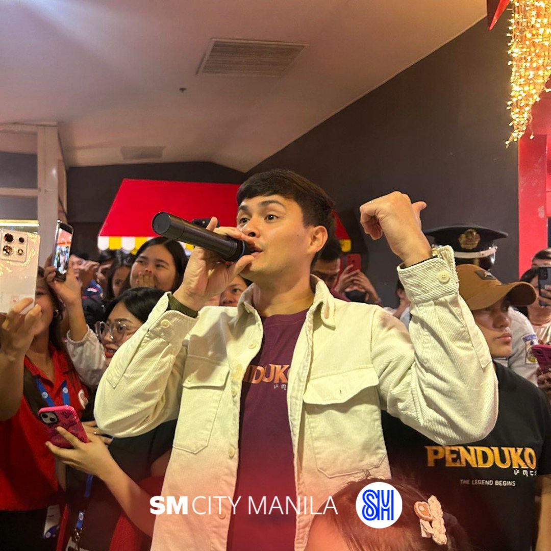 smcity_manila's tweet photo. Humanda 'kad Penduko nation dahil nandito na si Penduko sa SM City Manila!

Tara at Panoorin ang 2023 MMFF entry, "Penduko," now showing here at SM Cinema Manila!

BUY YOUR TICKETS NOW!

#EverythingsHereAtSM
#Penduko #PendukoAtSMCinema #SMCinema #MMFF2023 https://t.co/xBQ5jX7AHF