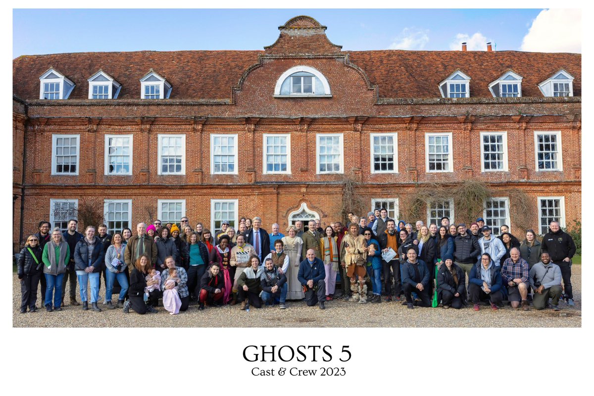 So today is our last Ghostly Hurrah! What a 5 years it’s been, and what a privilege to bow out on Christmas Day. Huge thanks to our cast and crew and everyone who watched us. We hope you enjoy the final visit to Button House and a very Merry Christmas to you all! 👻🎄#bbcghosts