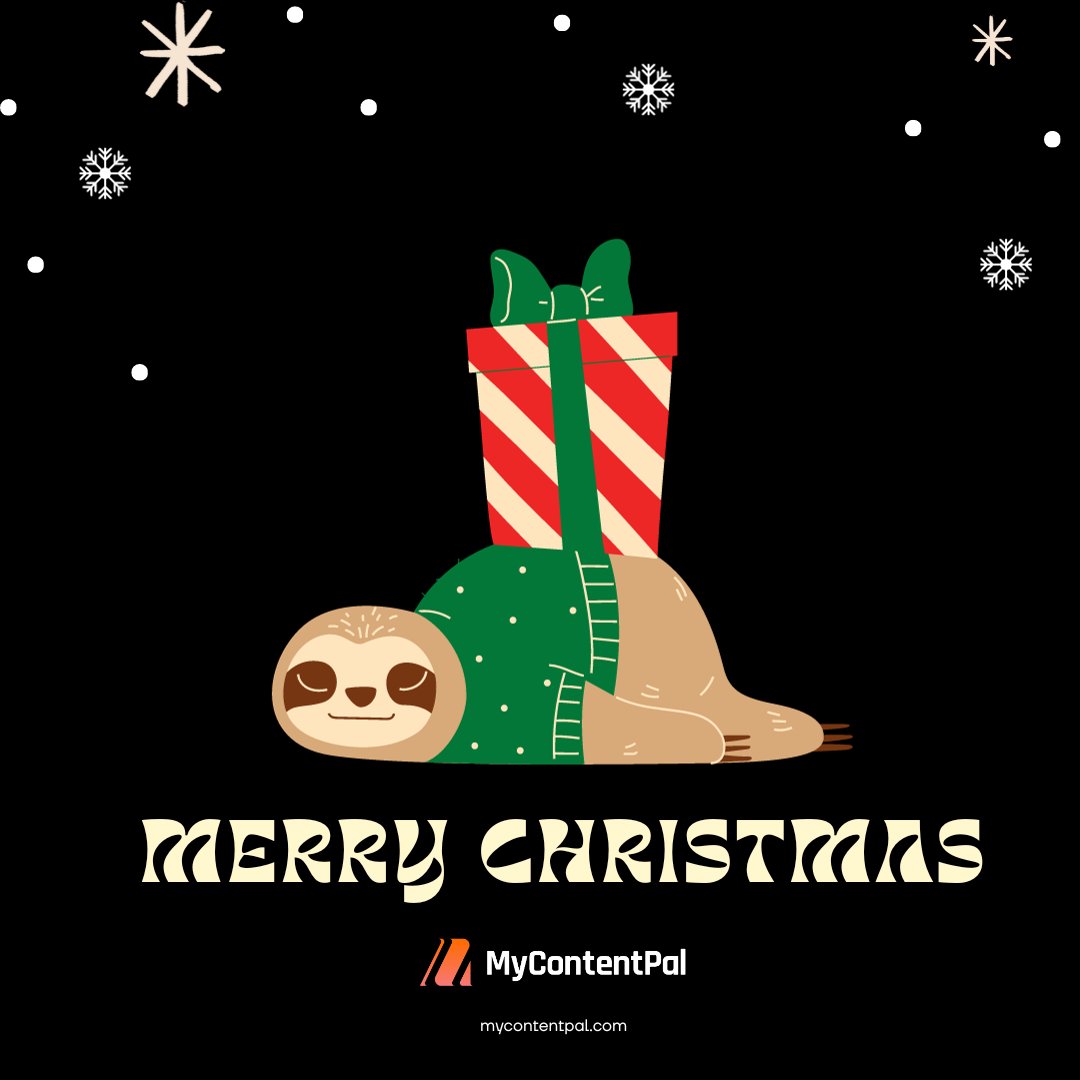 🎄❄️ Happy Christmas to you and your loved ones today ☃️🎅
Thank you for another year of support, we are forever grateful!
May 2024 be a year of growth, health, and all things jolly!

With love, 
The My Content Pal team xoxo