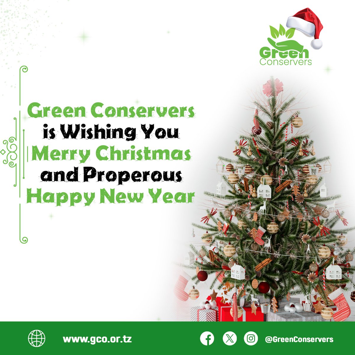 Sending eco-love and green cheer your way this Christmas! May your New Year be filled with sustainable resolutions and positive environmental impact! 🎄💚 #GreenChristmas #Happy2024 #SustainableCelebrations
@350 @350Africa @stopEACOP @GreenFaith_Afr @ZakiMamdoo @merynewarah